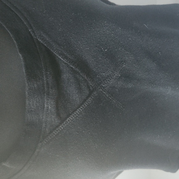 Mossimo 100% Cotton S/S Sweatshirt Black XS - Picture 4 of 10